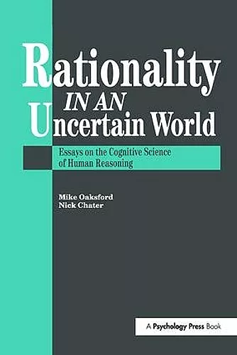 Rationality In An Uncertain World cover