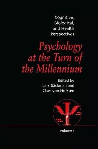 Psychology at the Turn of the Millennium, Volume 1 cover