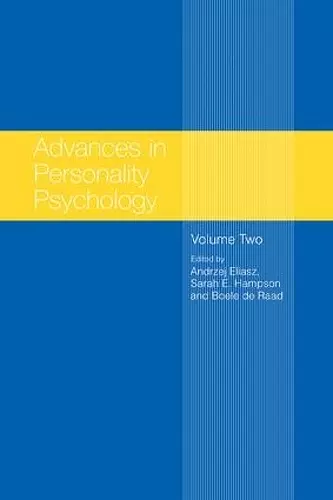 Advances in Personality Psychology cover