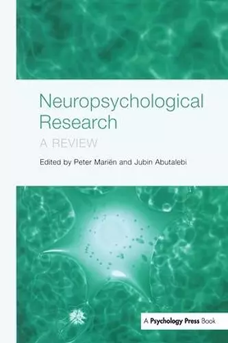 Neuropsychological Research cover