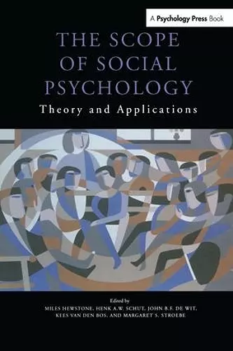 The Scope of Social Psychology cover