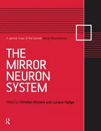 The Mirror Neuron System cover