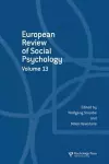 European Review of Social Psychology: Volume 13 cover