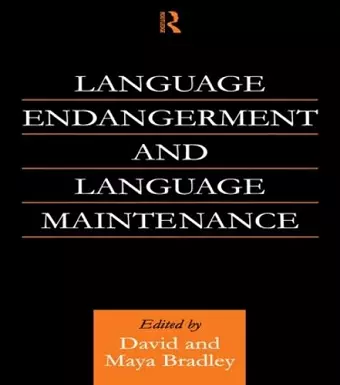 Language Endangerment and Language Maintenance cover