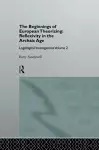 The Beginnings of European Theorizing: Reflexivity in the Archaic Age cover