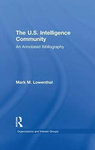 The U.S. Intelligence Community cover