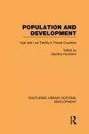 Population and Development cover