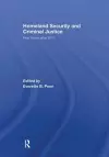 Homeland Security and Criminal Justice cover