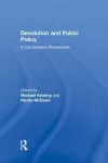 Devolution and Public Policy cover