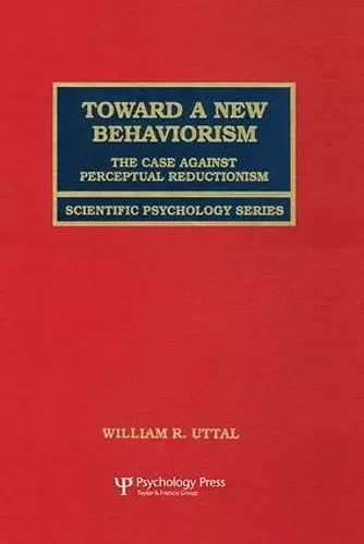 Toward A New Behaviorism cover