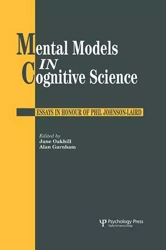 Mental Models In Cognitive Science cover