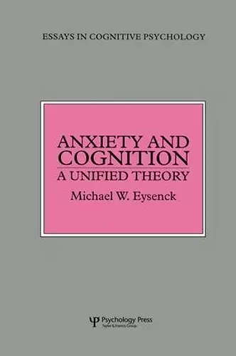 Anxiety and Cognition cover