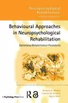 Behavioural Approaches in  Neuropsychological Rehabilitation cover