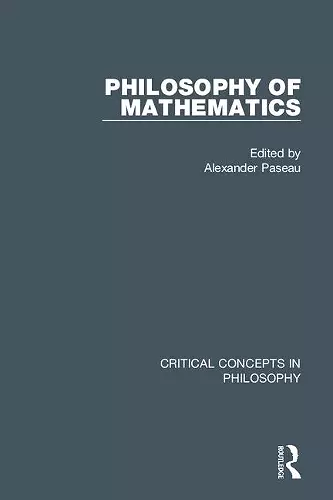 Philosophy of Mathematics cover