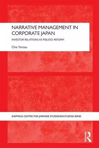 Narrative Management in Corporate Japan cover