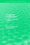 Corporate Assessment (Routledge Revivals) cover