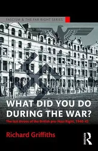 What Did You Do During the War? cover