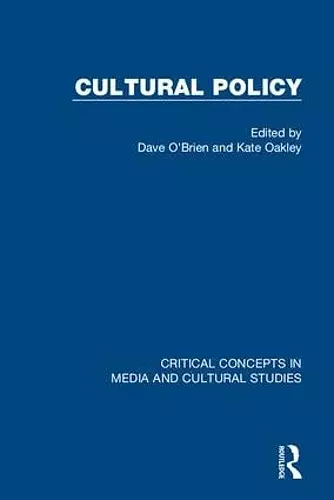 Cultural Policy cover