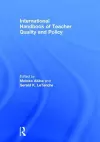 International Handbook of Teacher Quality and Policy cover