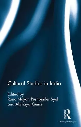 Cultural Studies in India cover