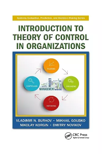 Introduction to Theory of Control in Organizations cover