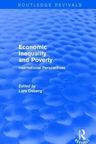 Economic Inequality and Poverty: International Perspectives cover