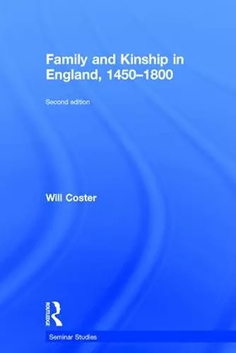 Family and Kinship in England 1450-1800 cover