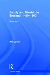Family and Kinship in England 1450-1800 cover
