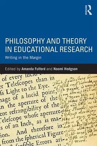 Philosophy and Theory in Educational Research cover