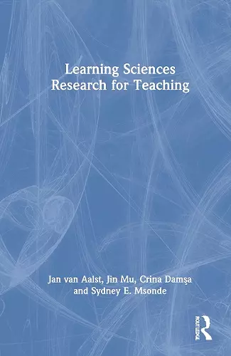 Learning Sciences Research for Teaching cover