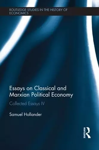 Essays on Classical and Marxian Political Economy cover