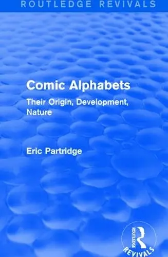 Comic Alphabets cover