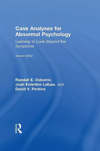 Case Analyses for Abnormal Psychology cover