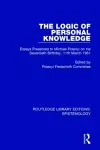 The Logic of Personal Knowledge cover