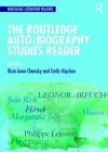 The Routledge Auto Biography Studies Reader cover