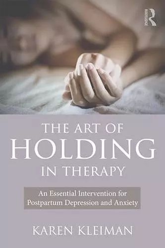 The Art of Holding in Therapy cover