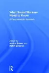 What Social Workers Need to Know cover