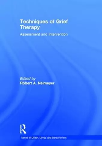 Techniques of Grief Therapy cover