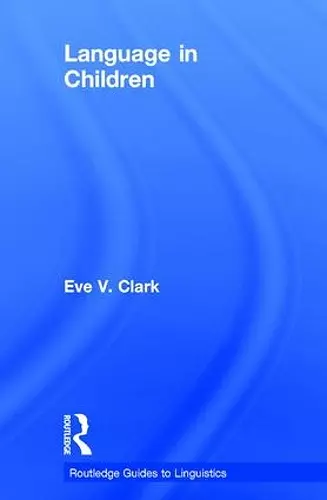 Language in Children cover