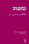 Philosophy of Emotion cover