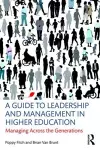 A Guide to Leadership and Management in Higher Education cover