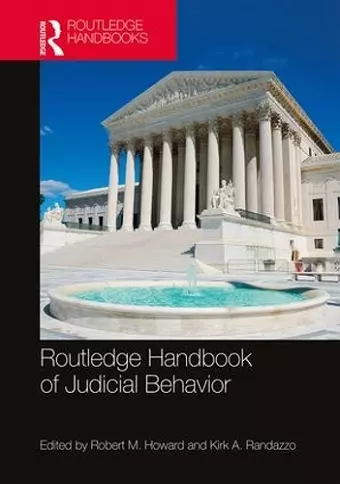 Routledge Handbook of Judicial Behavior cover