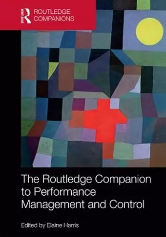 The Routledge Companion to Performance Management and Control cover
