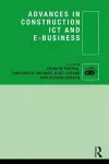 Advances in Construction ICT and e-Business cover
