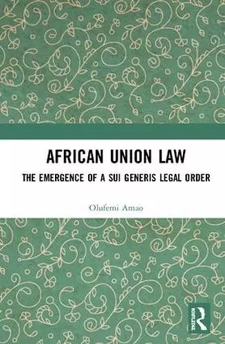 African Union Law cover