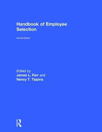 Handbook of Employee Selection cover