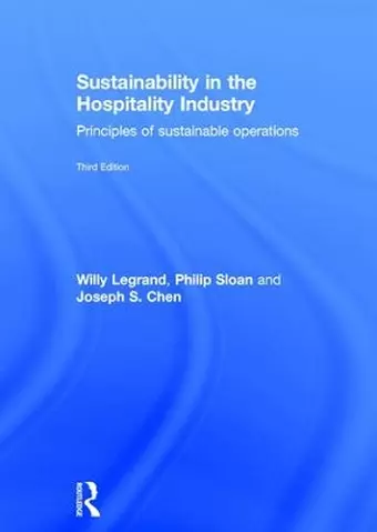 Sustainability in the Hospitality Industry cover