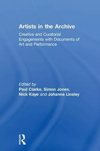 Artists in the Archive cover