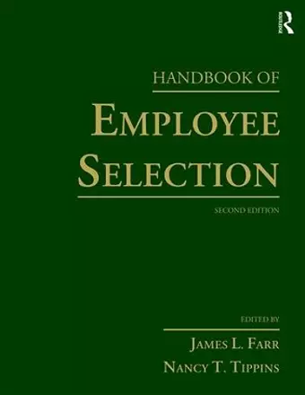 Handbook of Employee Selection cover