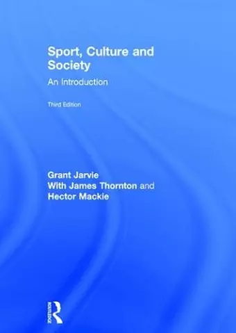 Sport, Culture and Society cover